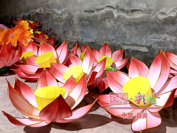 木蘭水鎮(zhèn) 花燈 彩燈 五一燈光秀 夜游經(jīng)濟